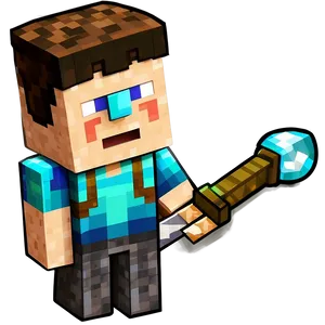 Minecraft Villager Blacksmith PNG 06202024