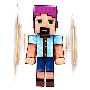 Minecraft Villager In Nether PNG Mby PNG