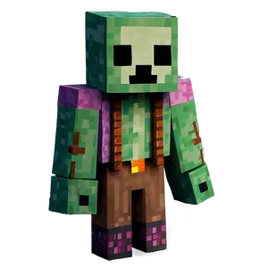 Minecraft Zombie Villager PNG Itd21 PNG