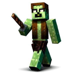 Minecraft Zombie Villager PNG Ujg66 PNG