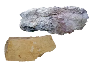 Mineral Specimenson Black Background PNG image