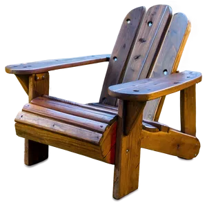 Mini Adirondack Chair PNG 86