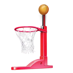 Mini Basketball Goal Fun Design Png 18 PNG image