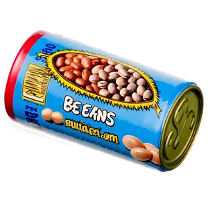 Mini Beans Can Png 06212024 PNG image