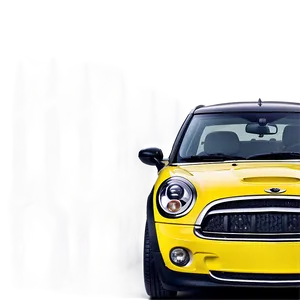 Mini Car Front View PNG Qmh96