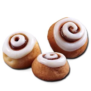 Mini Cinnamon Roll Bites Png 06122024 PNG image