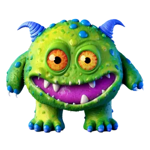 Mini Cute Monster Png 26 PNG image