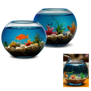 Mini Fishbowl PNG 44