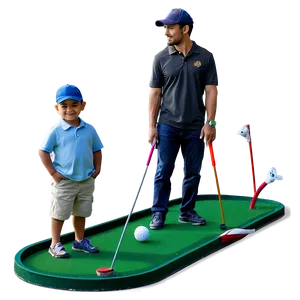 Mini Golf Family Fun Png Csb PNG image