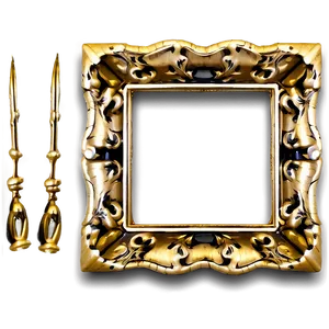 Mini Gothic Frame PNG Mxg