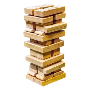 Mini Jenga Game Png 80 PNG image