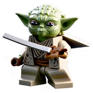 Mini Lego Yoda Collectible Png 59 PNG image