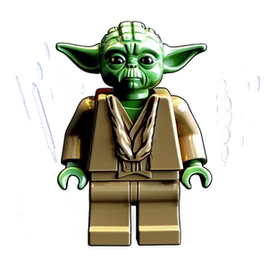 Mini Lego Yoda Collectible Png Muf PNG image