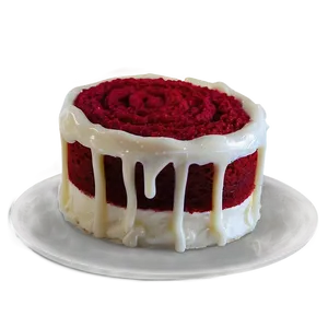 Mini Red Velvet Cakes PNG Qff