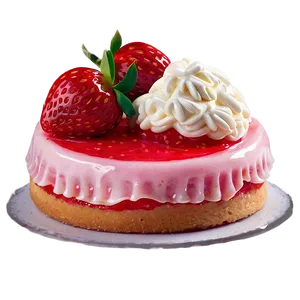 Mini Strawberry Cake PNG 83
