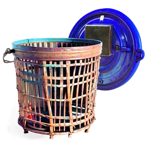 Mini Trash Bin PNG 05042024