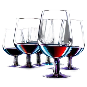 Mini Wine Tasting Glasses PNG 06212024