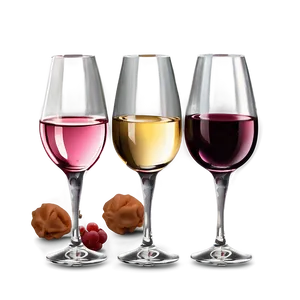 Mini Wine Tasting Glasses PNG Gor