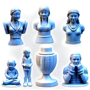 Miniature Clay Figurines Png Usx PNG image