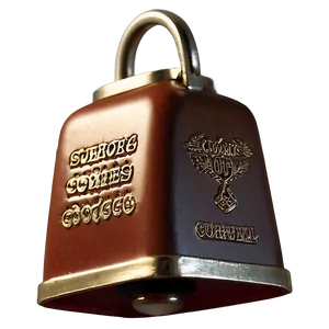 Miniature Cowbell Souvenir Png 06132024 PNG image