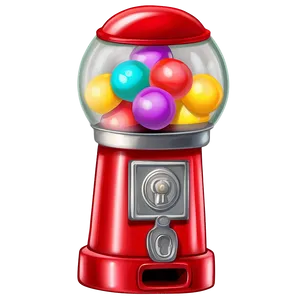 Miniature Gumball Machine Png 1 PNG image