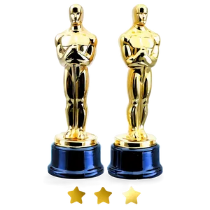 Miniature Oscar Trophy PNG Wdb PNG