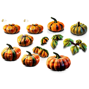 Miniature Pumpkin Collection Png 05242024 PNG image