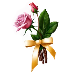 Miniature Roses Bouquet PNG Xgx29