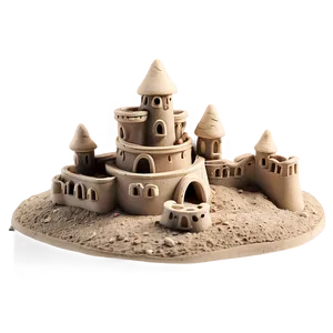 Miniature Sandcastle Png 89 PNG image