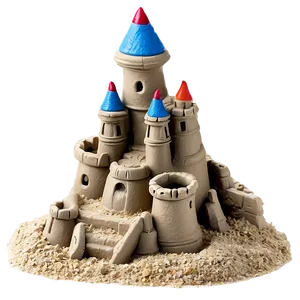 Miniature Sandcastle Png Iac25 PNG image