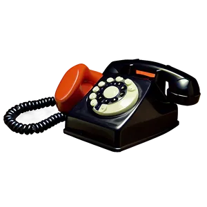 Miniature Toy Telephone PNG 05252024 PNG