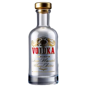 Miniature Vodka Bottle Png 06212024 PNG image