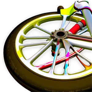 Minimal Bike Wheel PNG 62