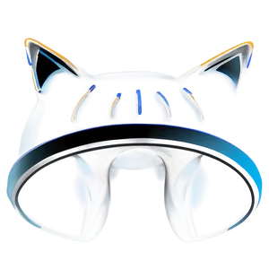 Minimal Cat Ear Icon PNG 06212024 PNG