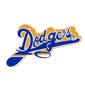 Minimal Dodgers Logo Png 49 PNG image