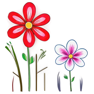 Minimal Flower Symbol PNG Mlc50 PNG