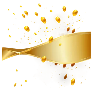 Minimal Gold Wave PNG Rvo72