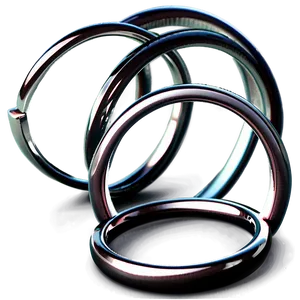 Minimal Sleek Rings PNG 80 PNG