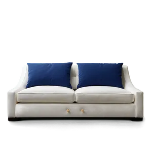 Minimal White Couch Png Yew PNG image