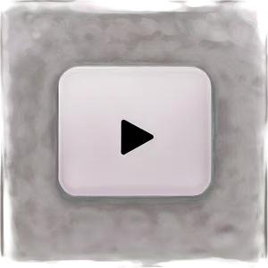 Minimal White Play Button Png 77 PNG image