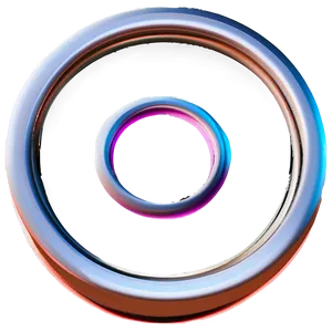 Minimalist 3d Circle Design PNG Ovt