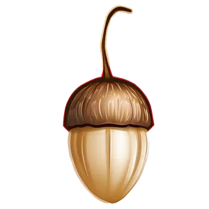 Minimalist Acorn Design Png Nql PNG image