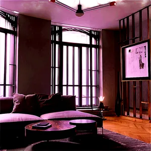 Minimalist Apartment Setup PNG 05242024