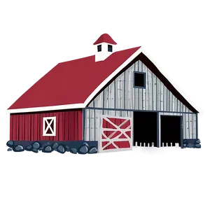 Minimalist Barn Icon PNG 06122024 PNG