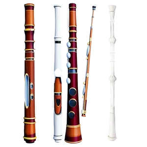 Minimalist Bassoon PNG 06272024