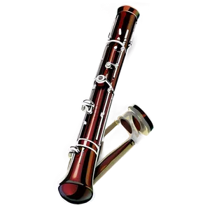 Minimalist Bassoon PNG Gpi PNG