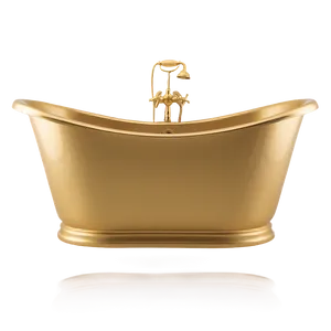 Minimalist Bathroom Tub Idea Png 06282024 PNG image