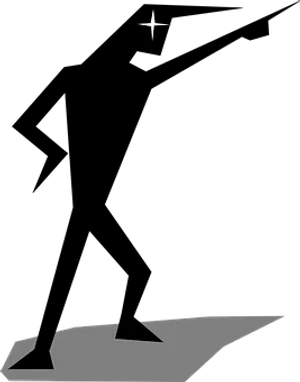 Minimalist Batman Silhouette