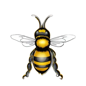 Minimalist Bee Png Jfc36 PNG image
