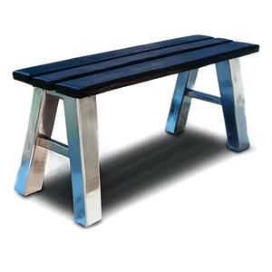 Minimalist Bench PNG Sjy
